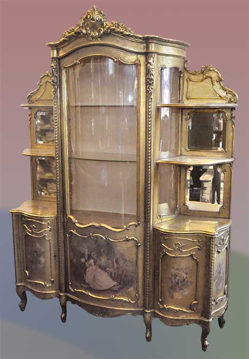 vernis martin curio cabinet