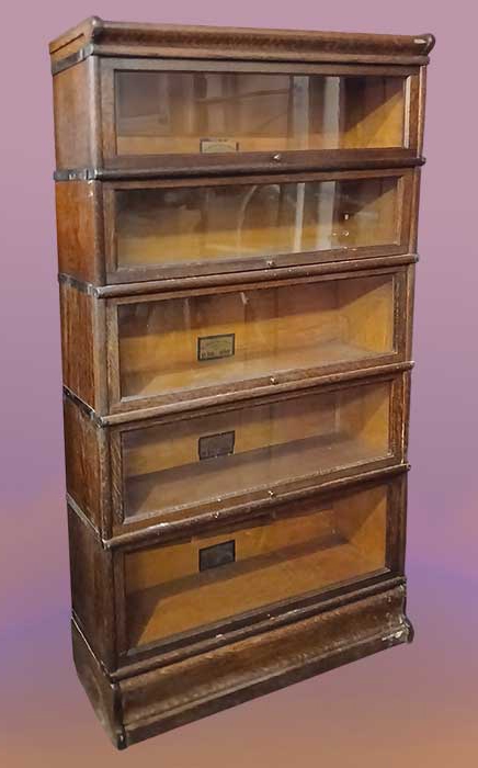 Globe-Wernicke 5-stack bookcase