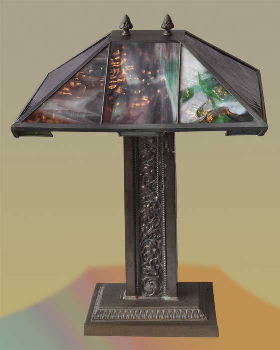 stained glass table lamp