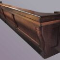 Classic “Brunswick” Triple-Arch Back Bar