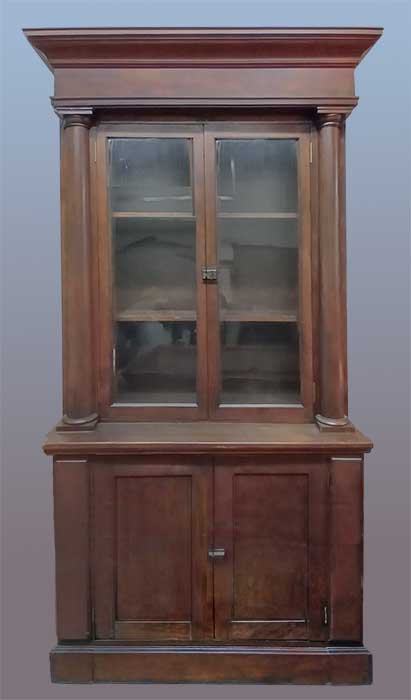 Brunswick two-door liquor cabinet