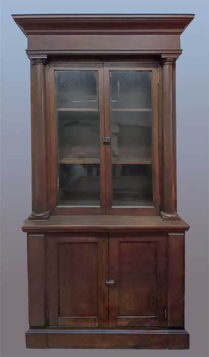 Brunswick two-door liquor cabinet