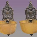 Small Art Deco Light, Plus Sconces