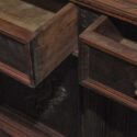 Mahogany Bookcase & Slide-Out Desktop