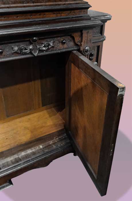 Finely Carved Victorian Credenza