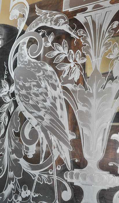 Three-Piece Door Set, w/Cherub Stencils