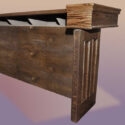 Petite Oak Back & Front Home Bar