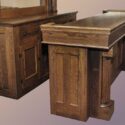 Petite Oak Back & Front Home Bar