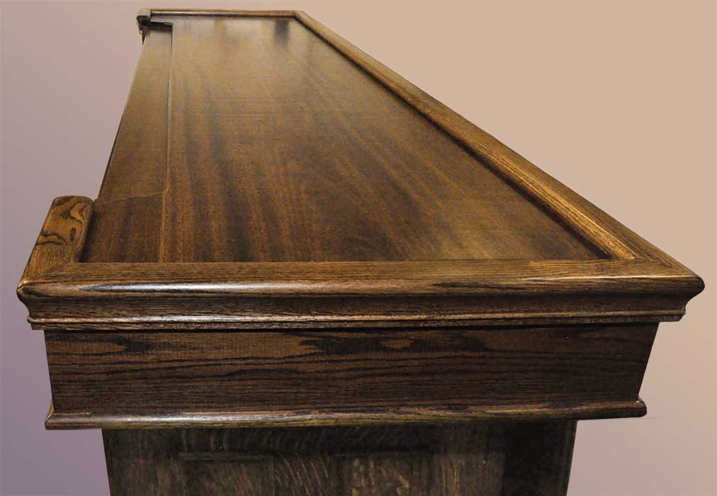 Petite Oak Back & Front Home Bar