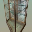 Asymmetrical 3-Shelf Corner Showcase