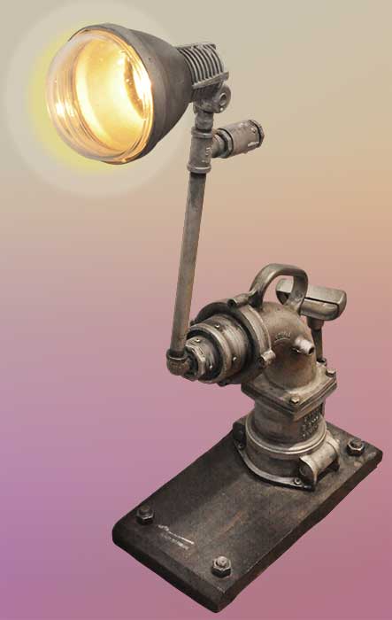 shaped steampunk light