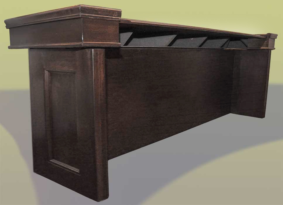 Medium-Sized Front Bar, w/Cylindrical Columns