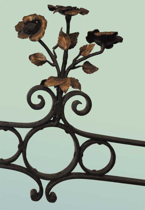 Marble & Iron Console Table