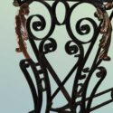 Marble & Iron Console Table