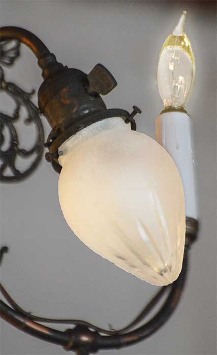 Six-Arm Gas Electric Light