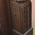 Carved Half Mantel, w/Floral Relief