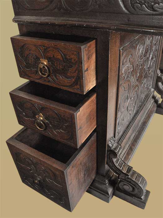 Small Shaped Davenport Desk
