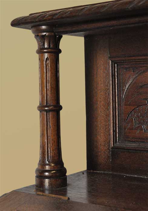 Small Shaped Davenport Desk