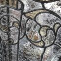 Crackle & Leaded Glass Window