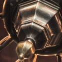 Grand Dutch Brass Chandelier